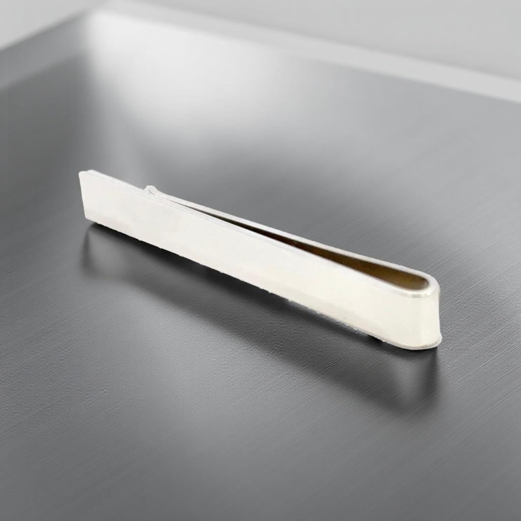De los hombres Tiffany & Mens Pasador de Corbata Plata de Ley 6 Gramos Estate