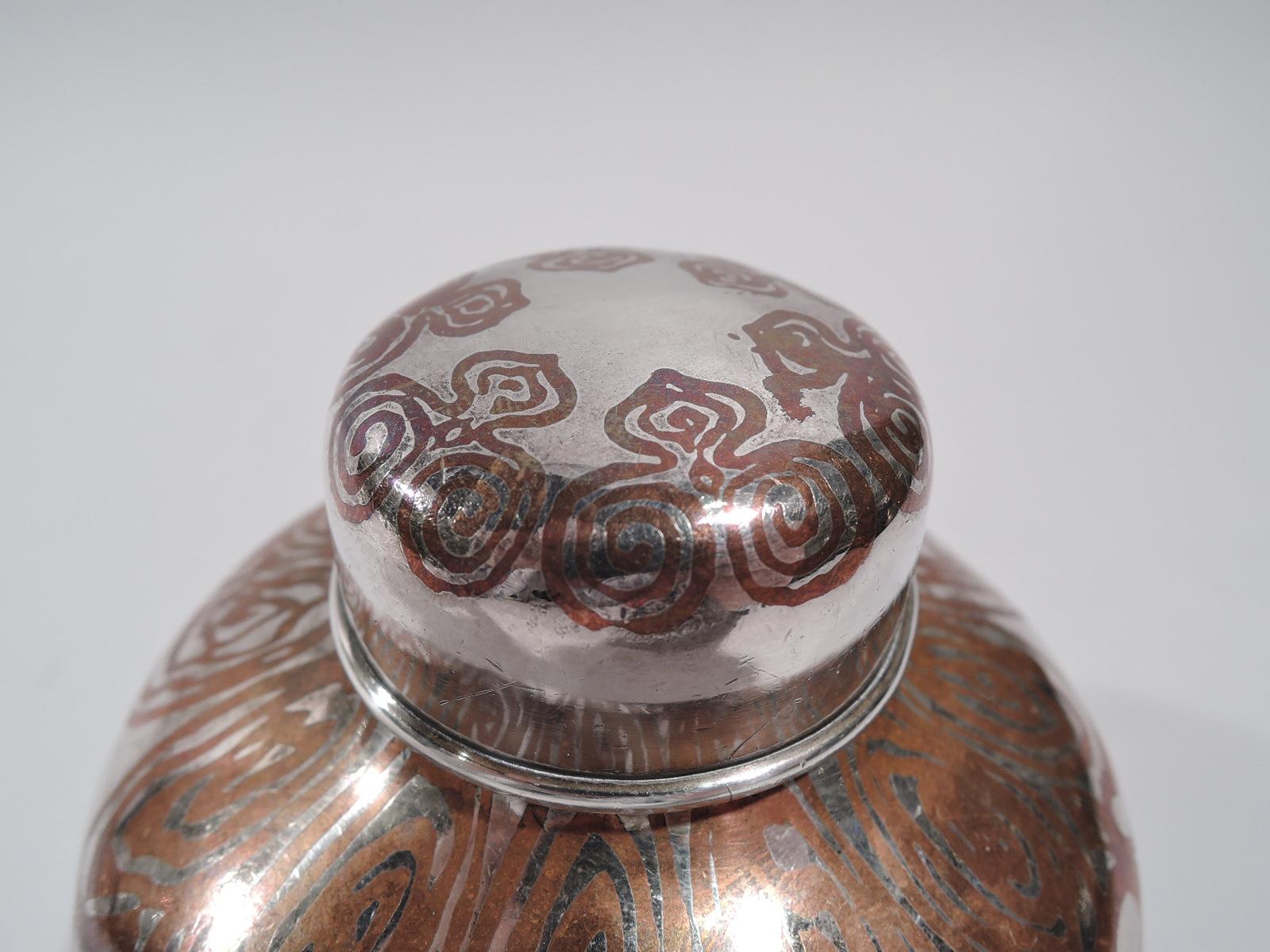tiffany tea caddy