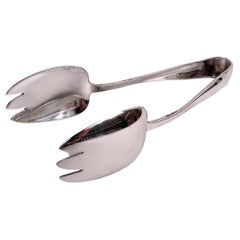 Tiffany Faneuil Sterling Silver Ice Tongs with Tulip Jaws