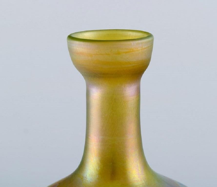 Tiffany Favrile Vase in Iridescent Art Glass, Early 20th Century For