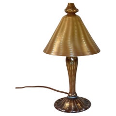 Tiffany Favrile Art Glass Boudoir Lampe