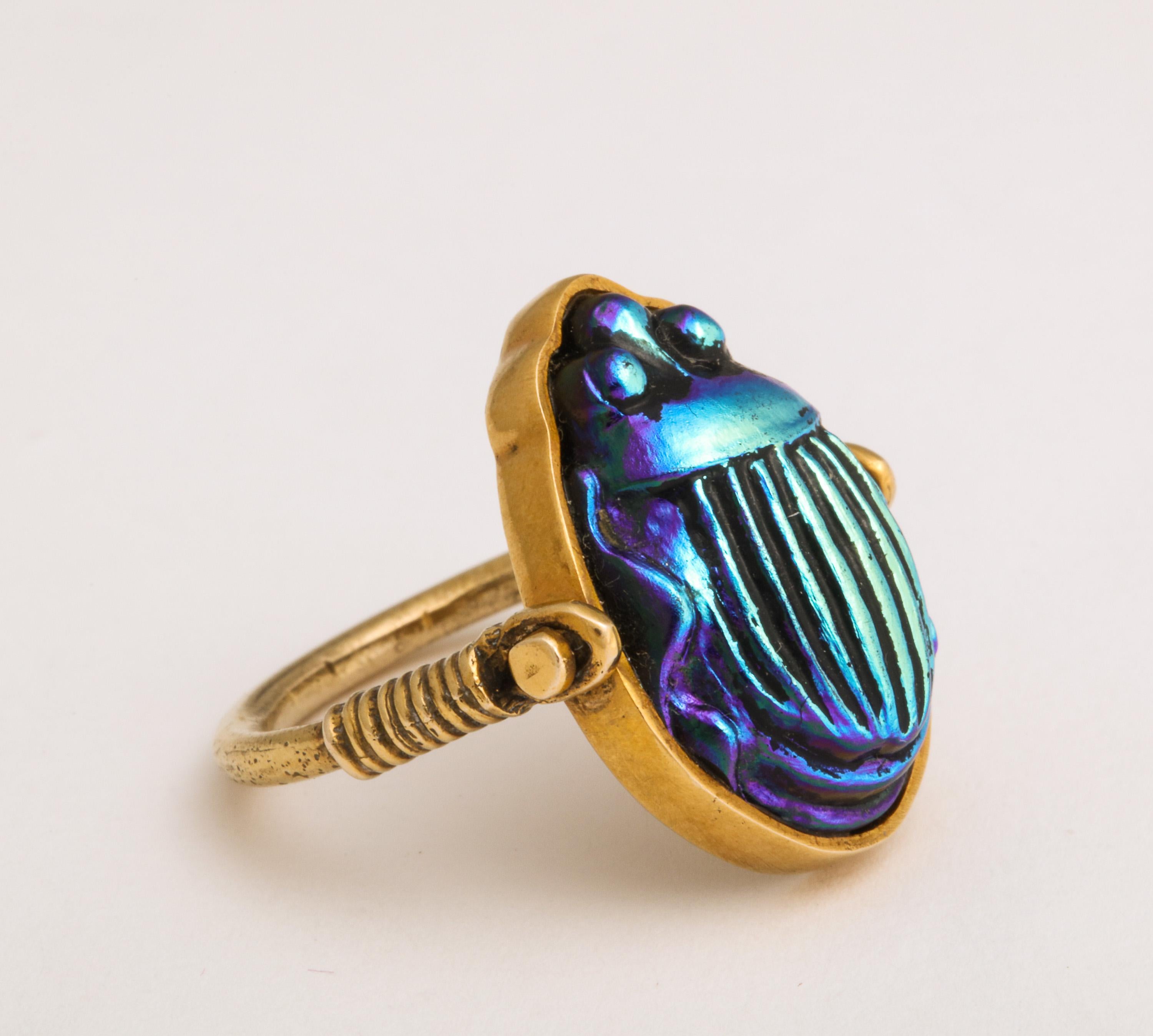 tiffany scarab ring