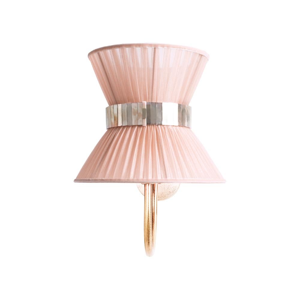 „Tiffany“ Stehlampe, 40 Pulver, antikes, versilbertes Glas, Messing (Italienisch) im Angebot