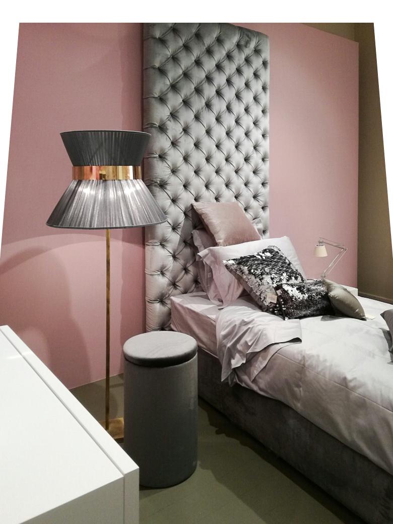 „Tiffany“ Stehlampe, 40 Silber, antikes, versilbertes Glas, Messing im Zustand „Neu“ im Angebot in Pietrasanta, IT