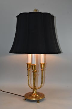 Tiffany Furnaces Bronze Table Lamp