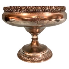 Tiffany Gilt-Washed Sterling Silver Center Bowl Circa 1873-1891
