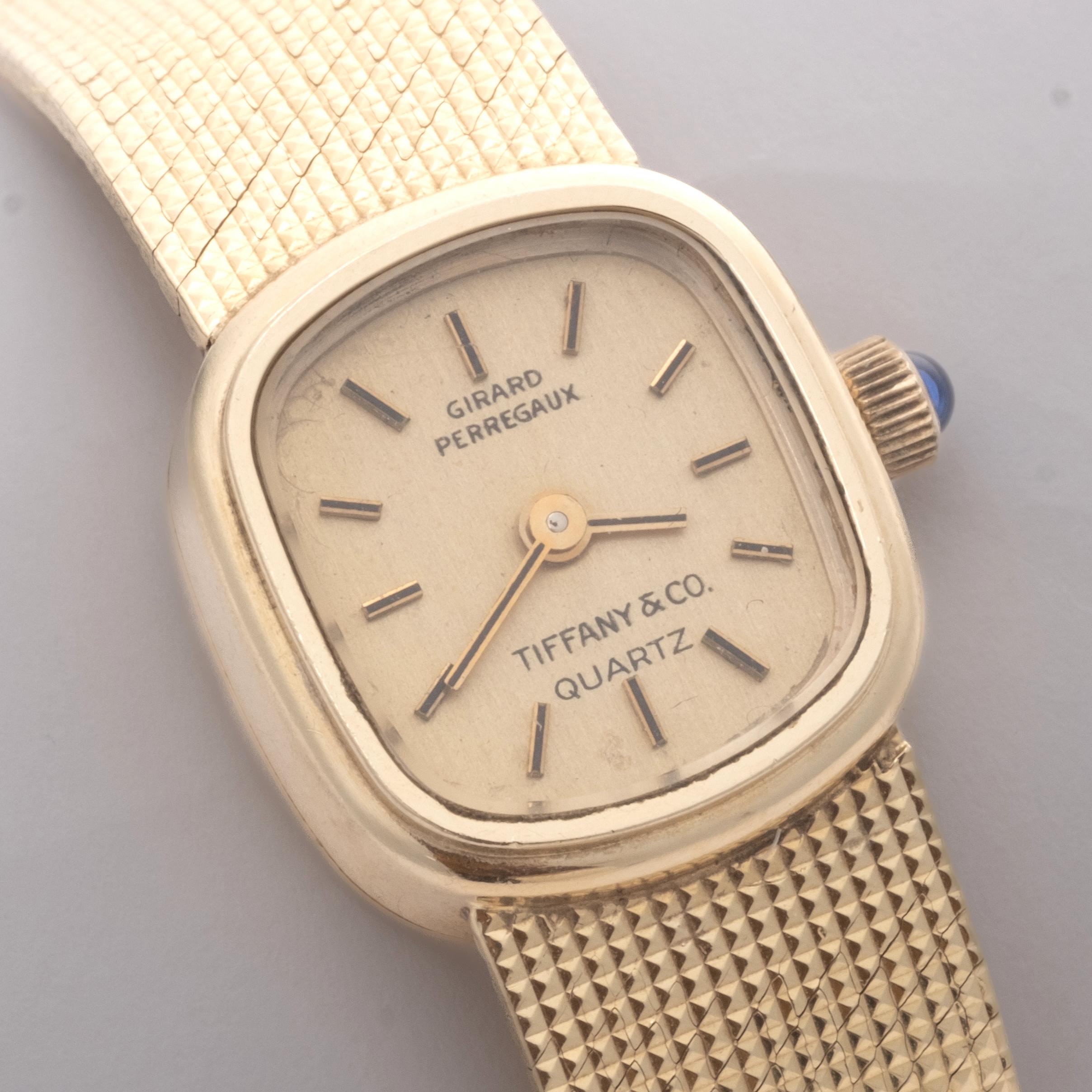 Women's Tiffany/Girard Perregaux Womens 14k Gold Wrist Watch
