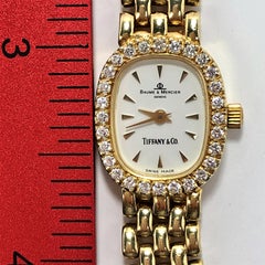 Tiffany & Co. Gold and Diamond Watch by Baume & Mercier