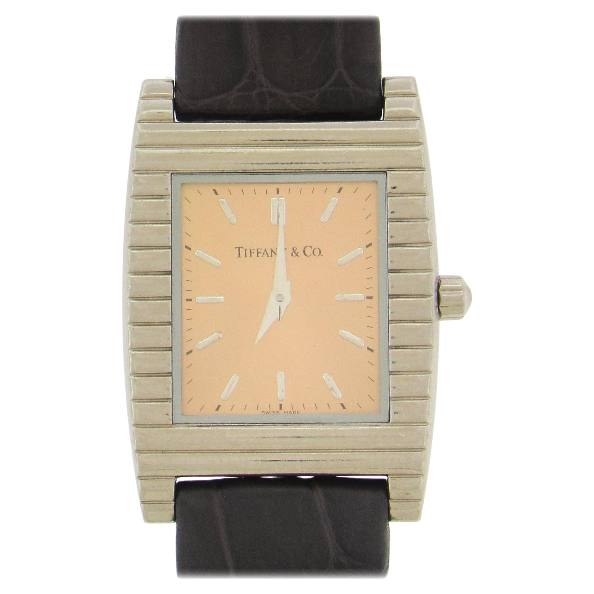 Tiffany Gold Wristwatch, Circa 2000 For Sale