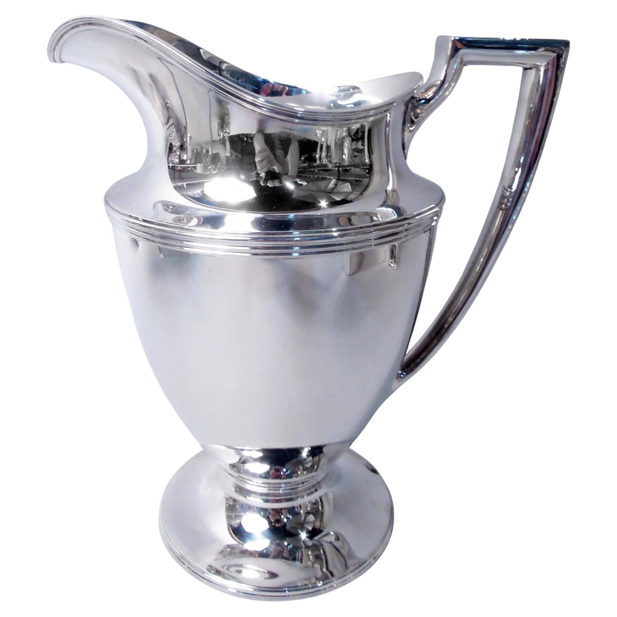 Jarra de agua de plata de ley Tiffany Hamilton