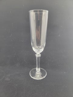 Tiffany Hampton Crystal Champagne Flutes