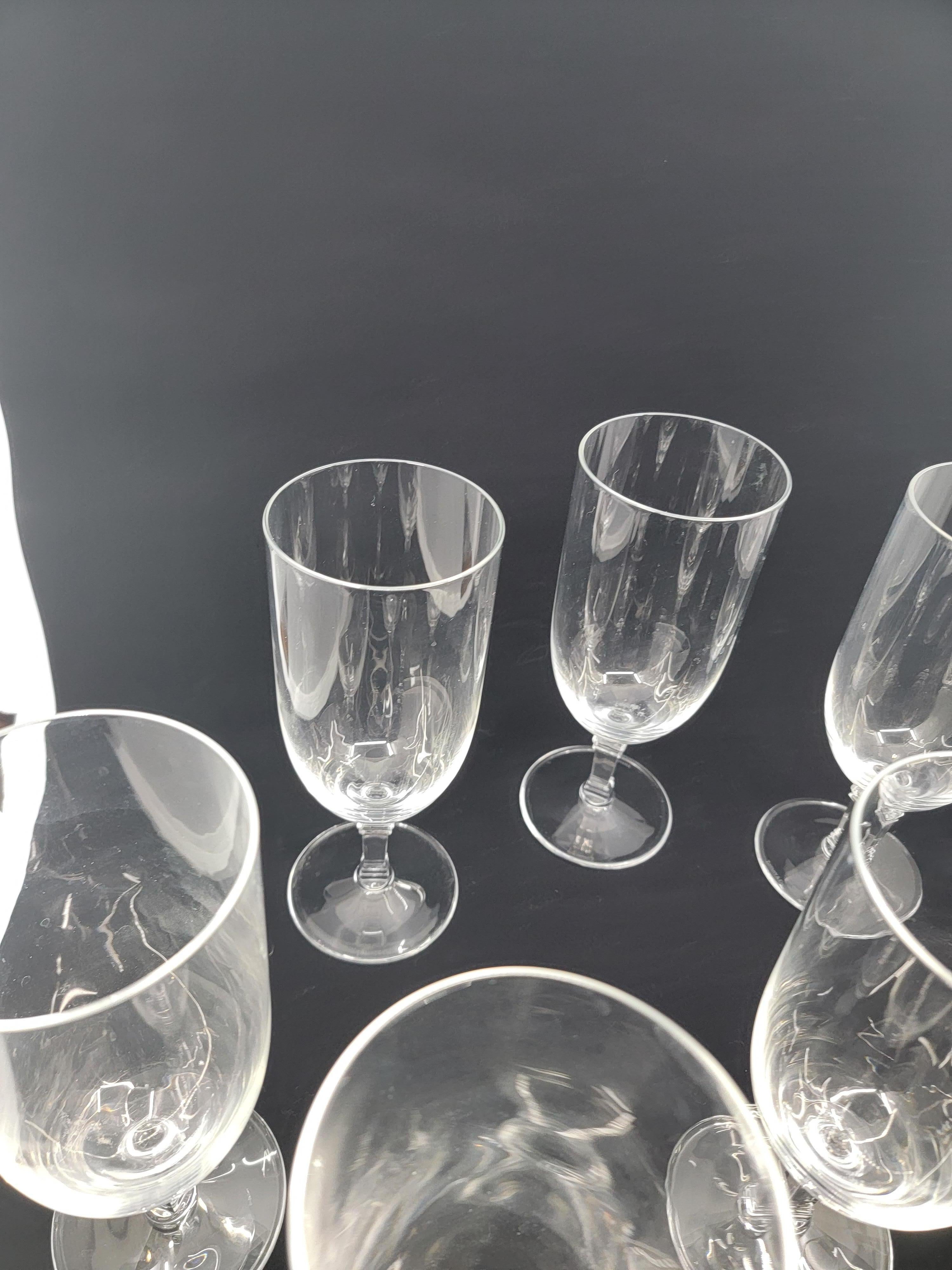 Tiffany Hampton Water Goblets In Good Condition For Sale In Milton, DE
