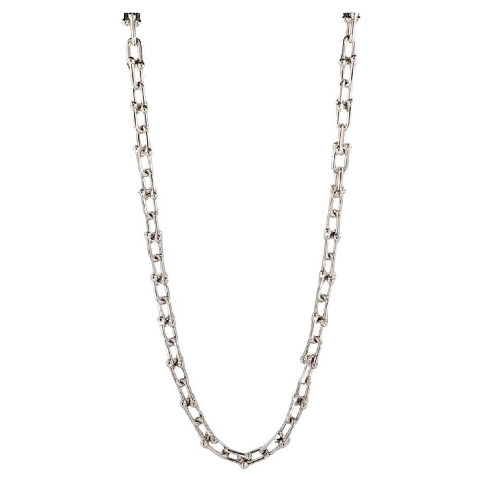 Collar de eslabones pequeños Tiffany Hard Wear de plata de ley