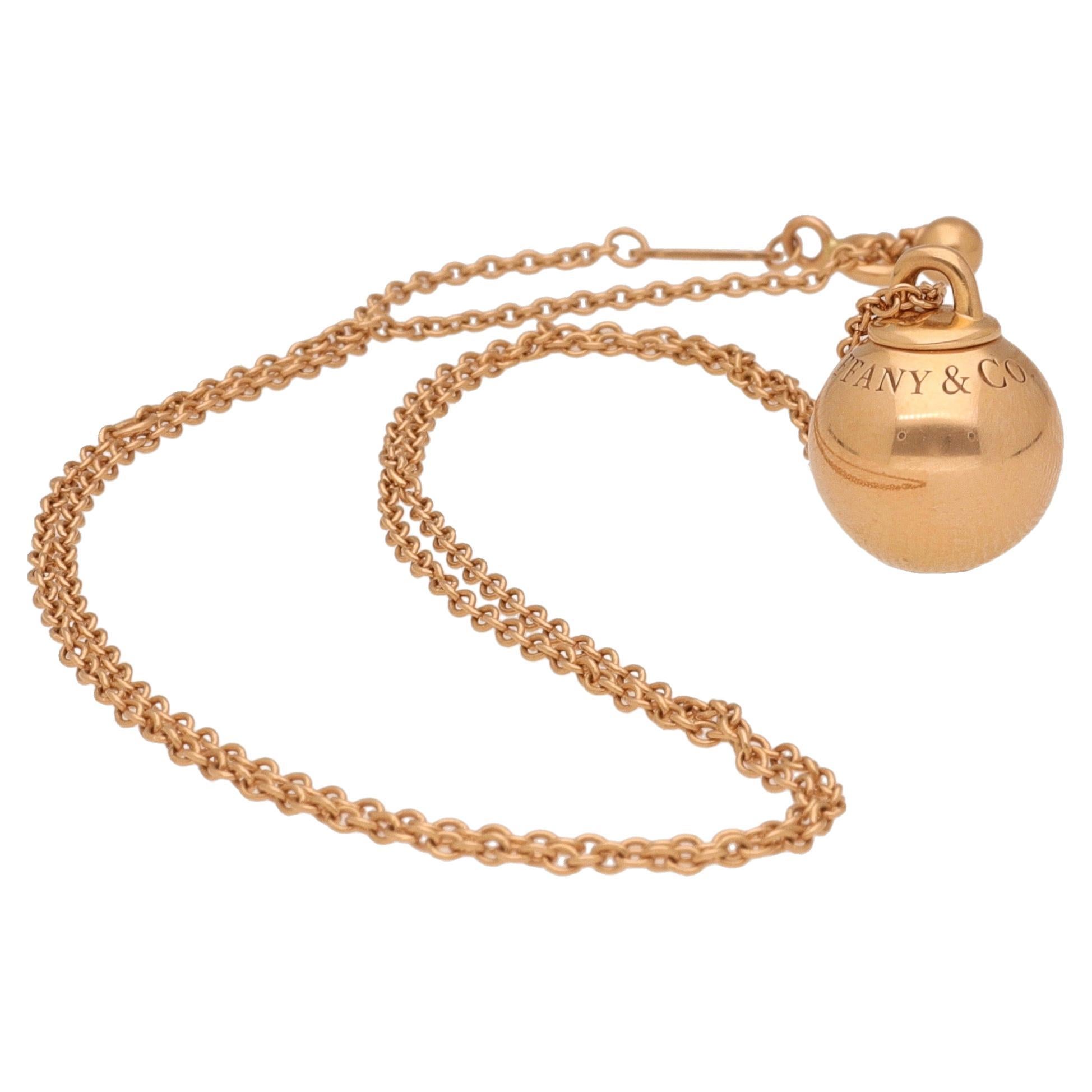 Tiffany Hardwear Graduated Link Necklace in 18K Gold, Size: 18 in.