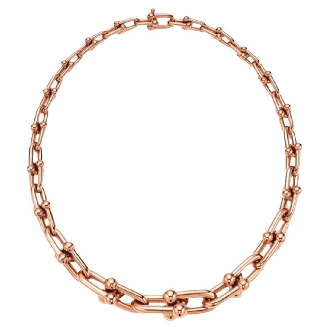 Tiffany HardWear graduated chain necklace in 18k rose gold