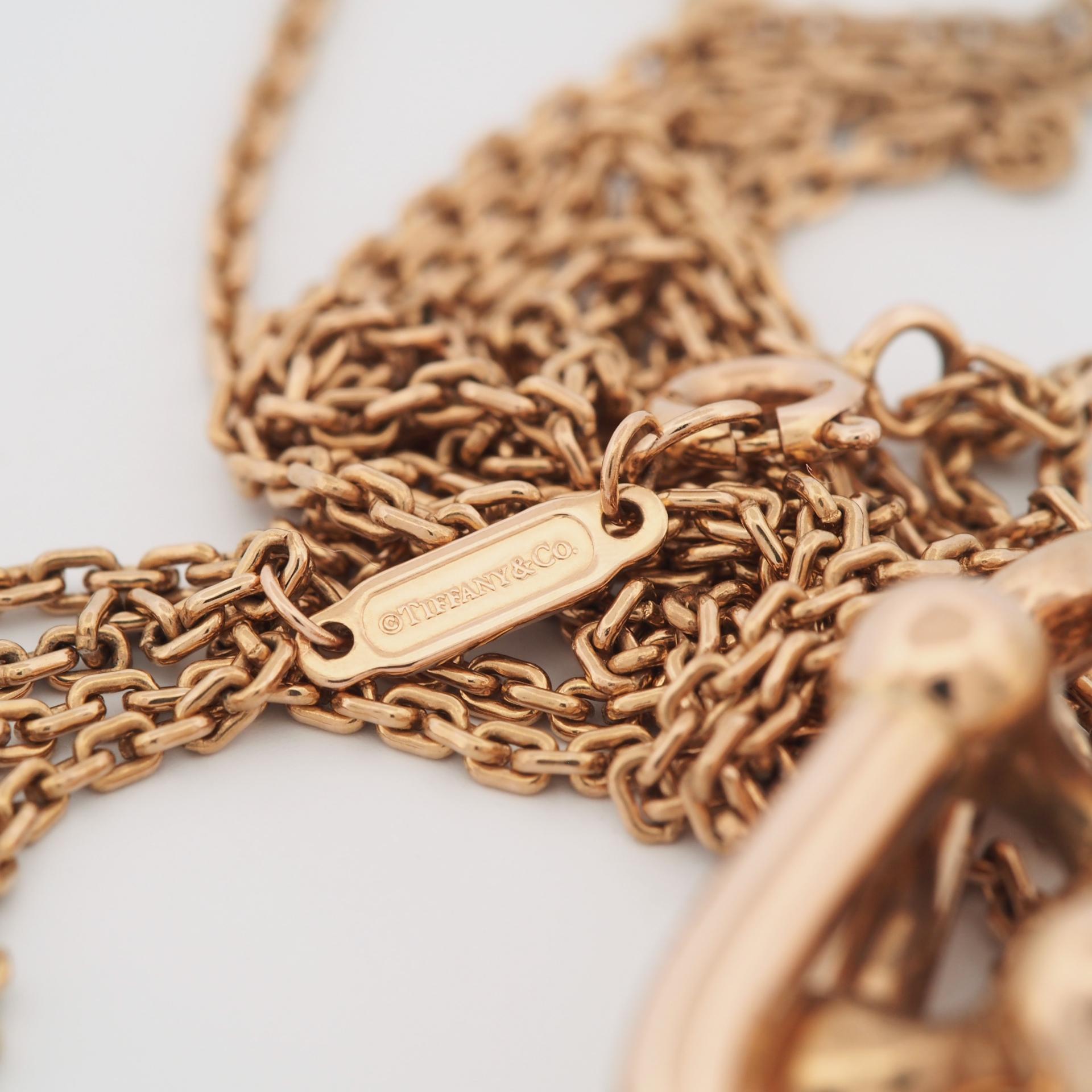 Tiffany HardWear Large Double Link Pendant Necklace PG 2