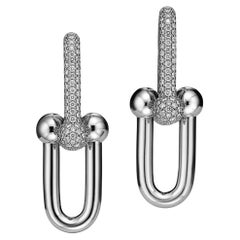 Tiffany HardWear PaperClip Earrings