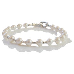 Tiffany Bracelet perles durs en argent, 5 à 6 mm