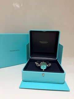 Montre Tiffany HardWear en argent sterling et acier, sertie de diamants