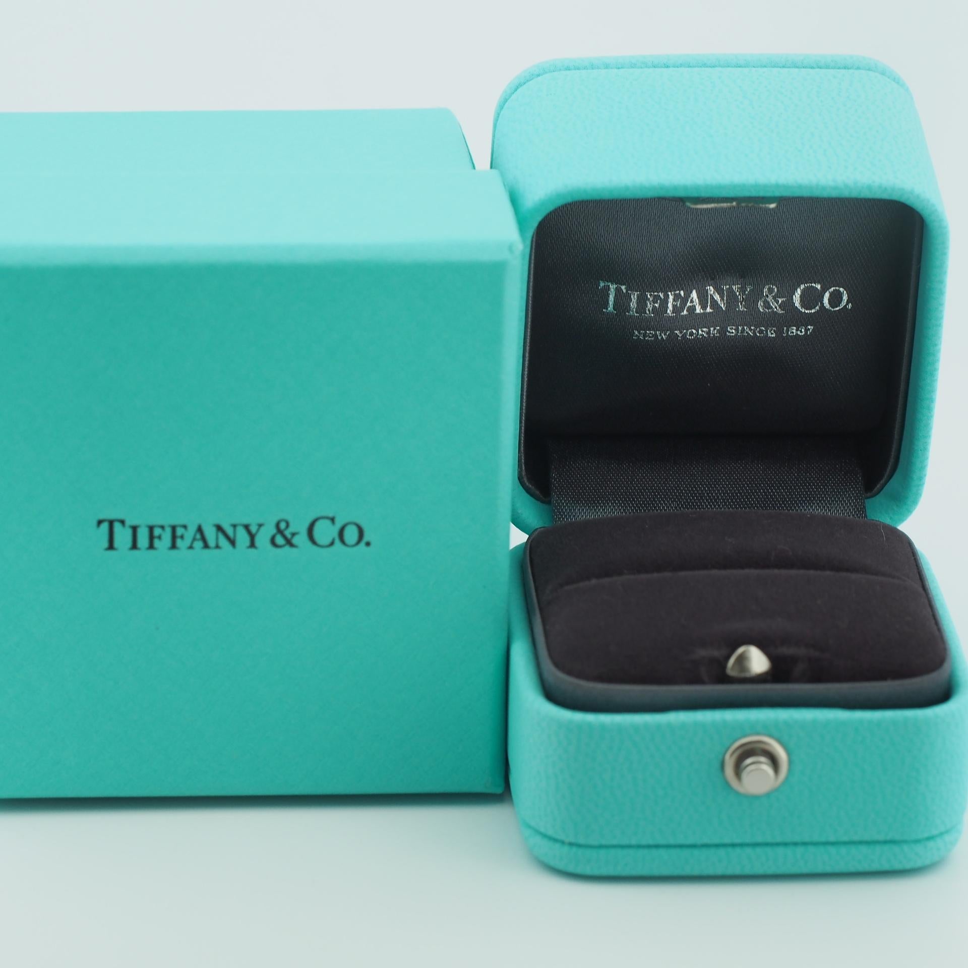 Tiffany Harmony Anillo de diamantes solitario de 0,25 ct PT950 5