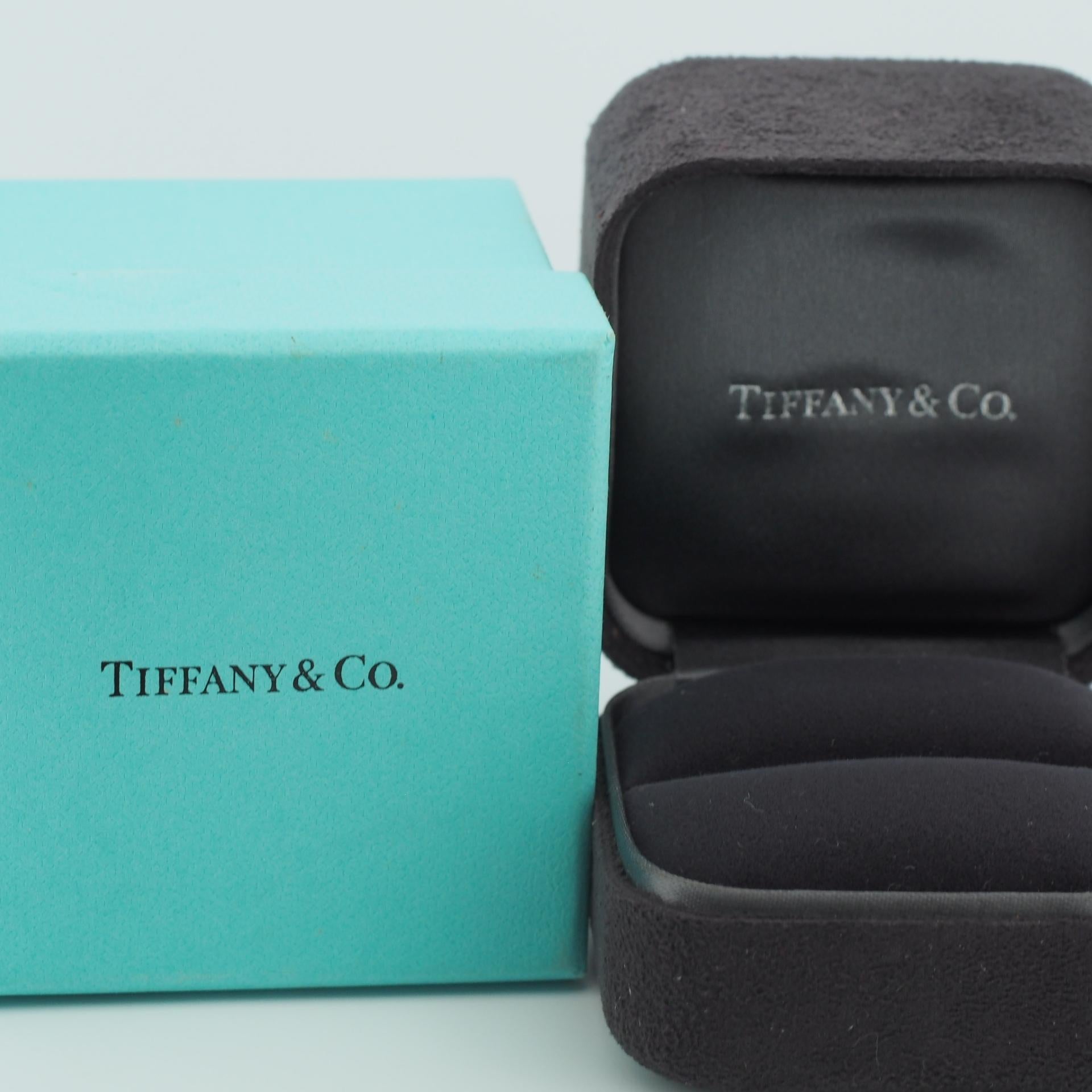 Tiffany Harmony Anillo de diamantes solitario de 0,25 ct PT950 4