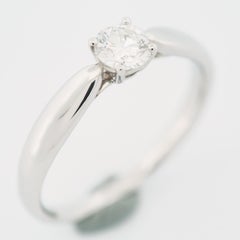 Tiffany Harmony Bague solitaire en diamant 0,32 carat PT950