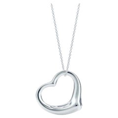 Tiffany Heart Necklace Sterling Silver