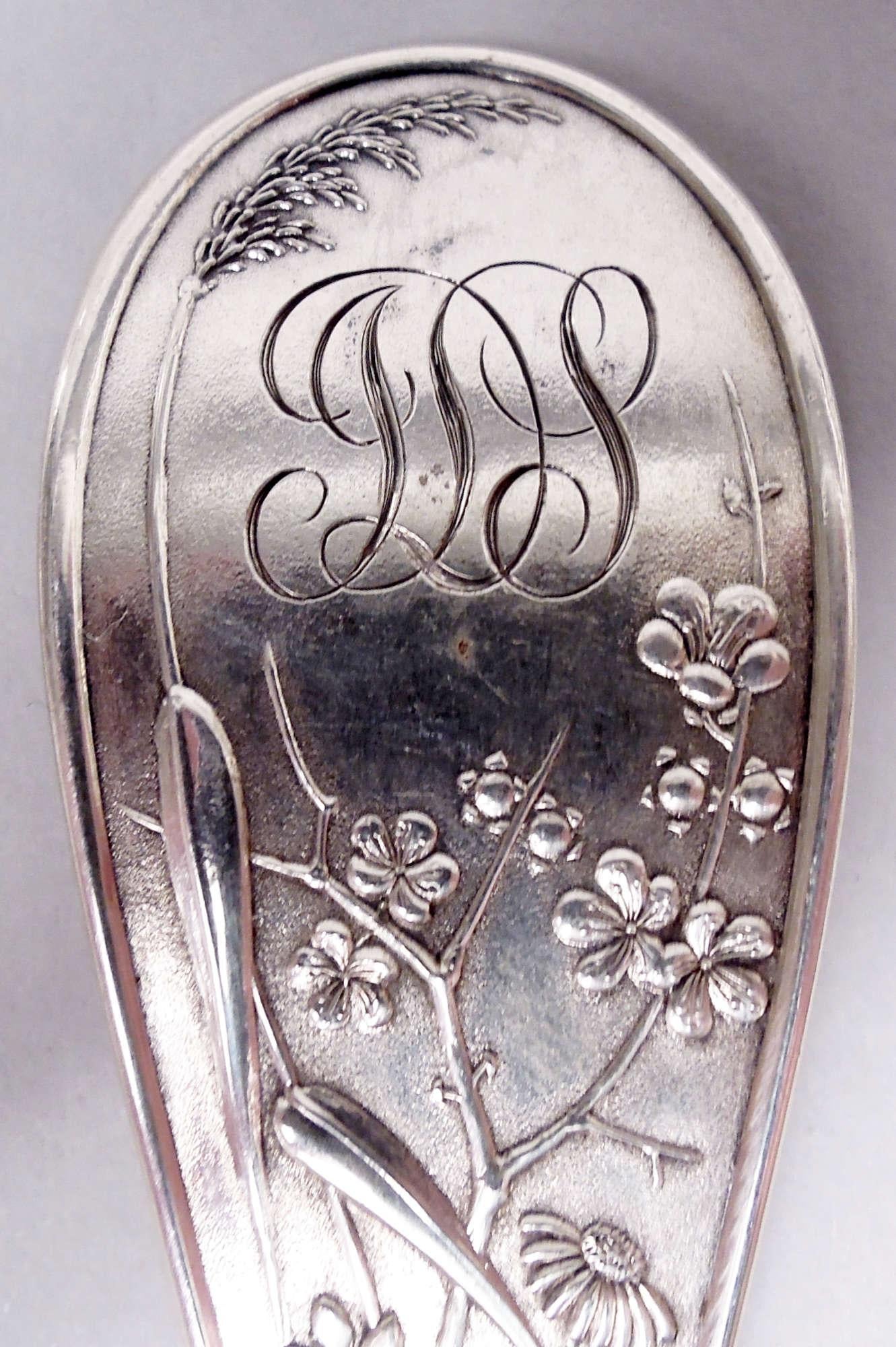 Vajilla japonesa Tiffany de plata de ley para 4 con 24 piezas Plata esterlina en venta