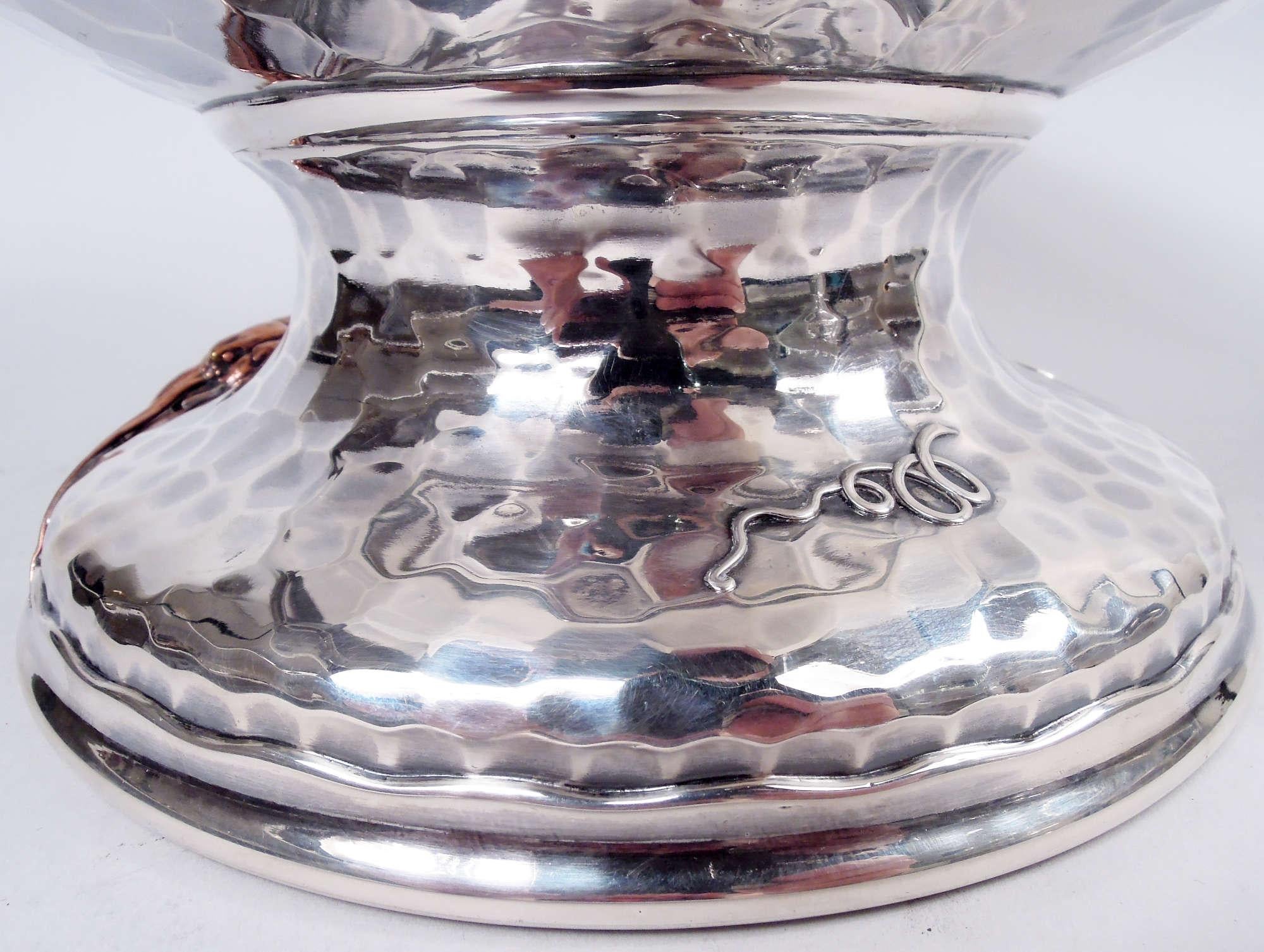 Tiffany Japonesque Gemischte Metall Käfer & Schmetterling Tafelaufsatz Schale im Angebot 4