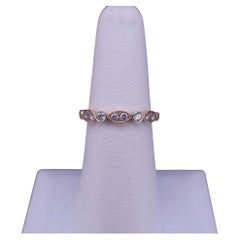 Tiffany Jazz Band Ring In 18k Rose Gold With Diamonds