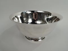 Tiffany Large and Traditional Sterling Silver Revere Trophy Bowl