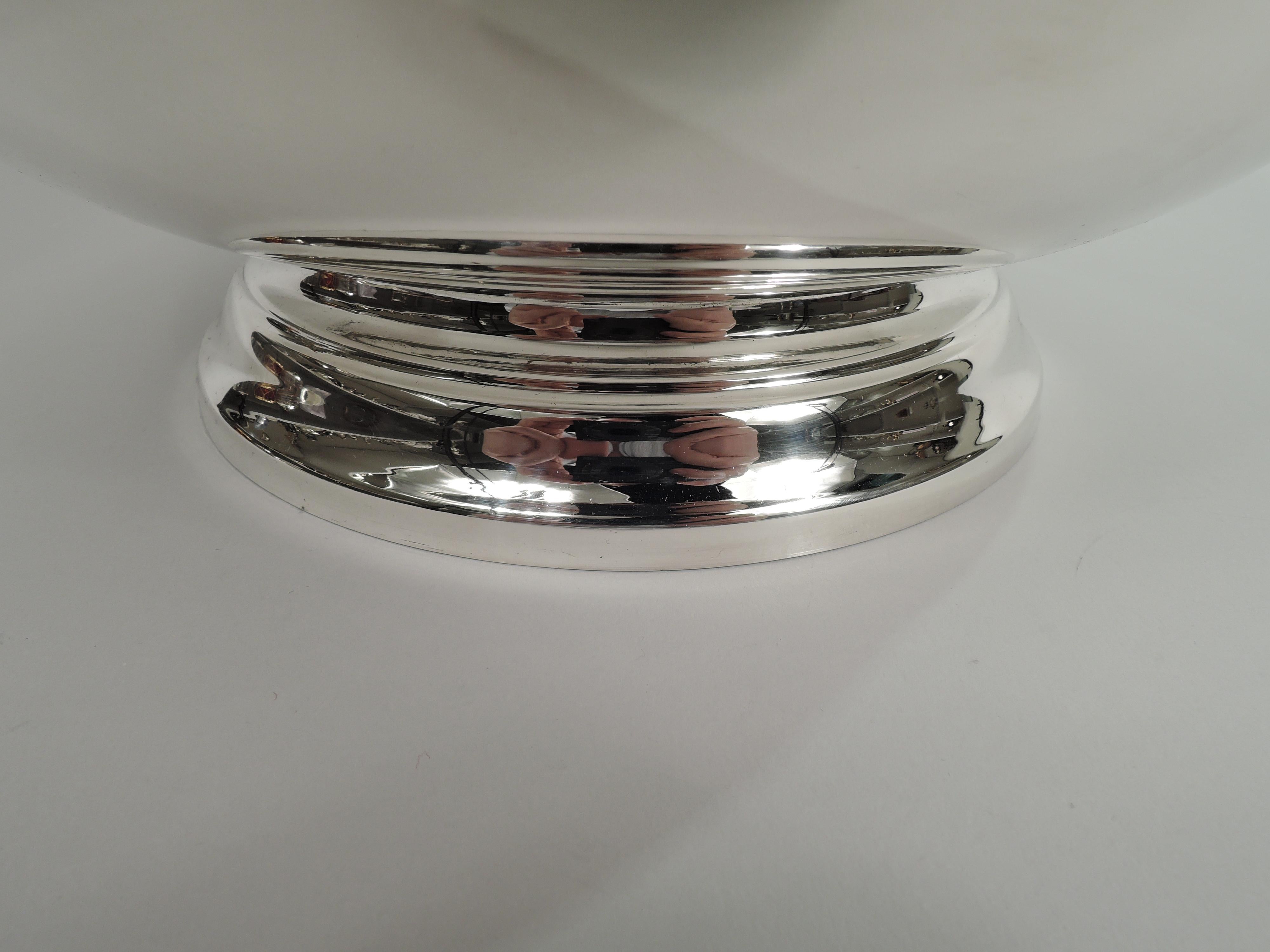 Colonial Revival Tiffany Large and Traditional Sterling Silver Revere Trophy Bowl