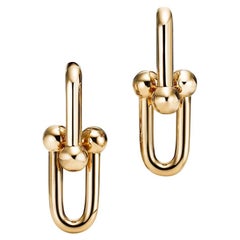 Tiffany  Orecchini grandi A Link in oro giallo