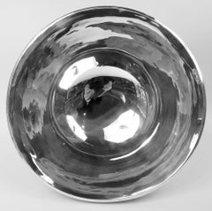 Tazón clásico grande de plata de ley Tiffany