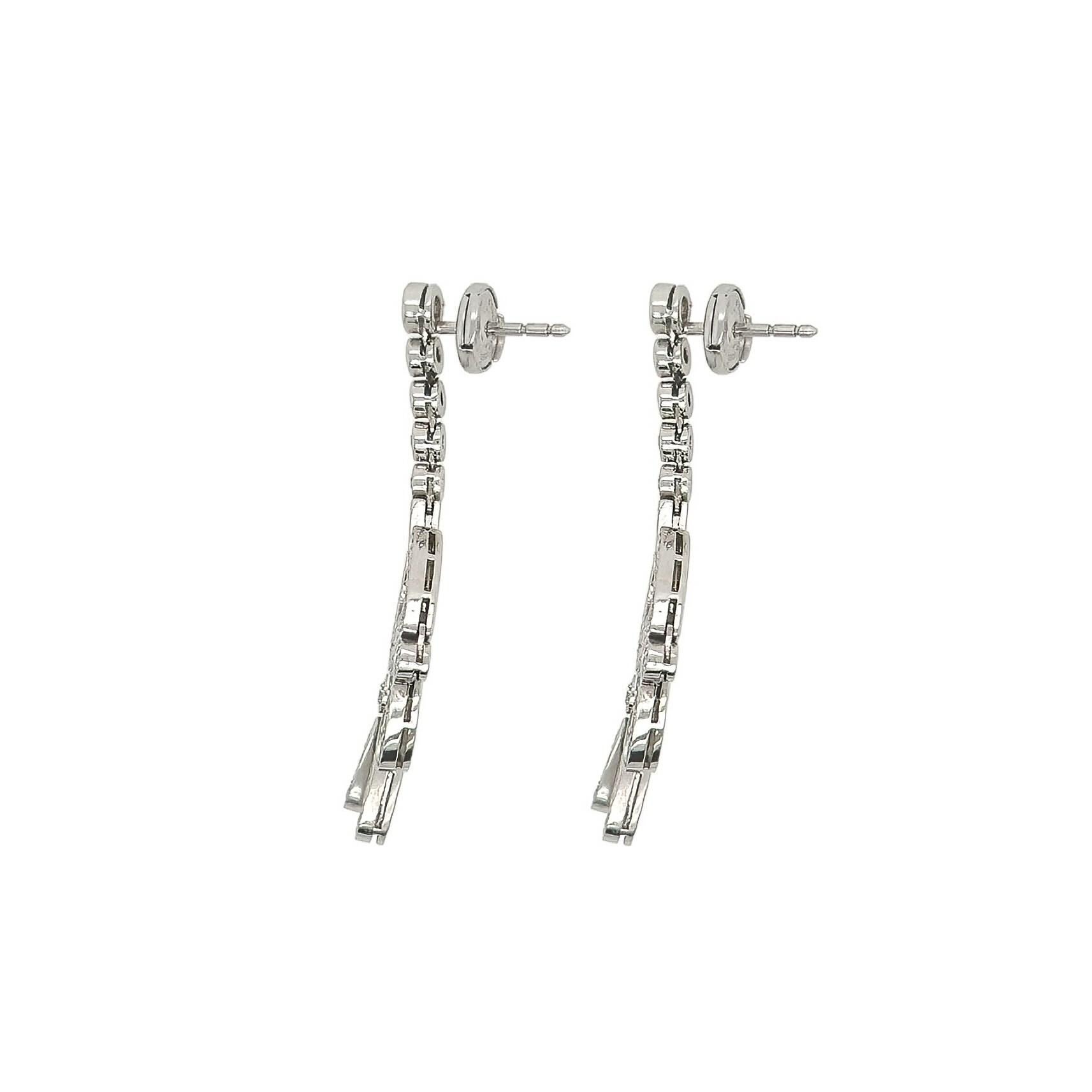 Taille ronde TIFFANY, boucles d'oreilles 