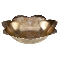 Tiffany Makers Sterling Silver Flower Form Petal Bowl 28889