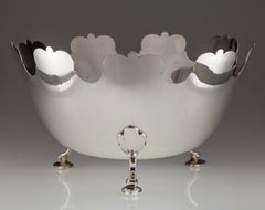 Tiffany Makers Sterling Silver Large Monteith Bowl Gorgeous Condition!