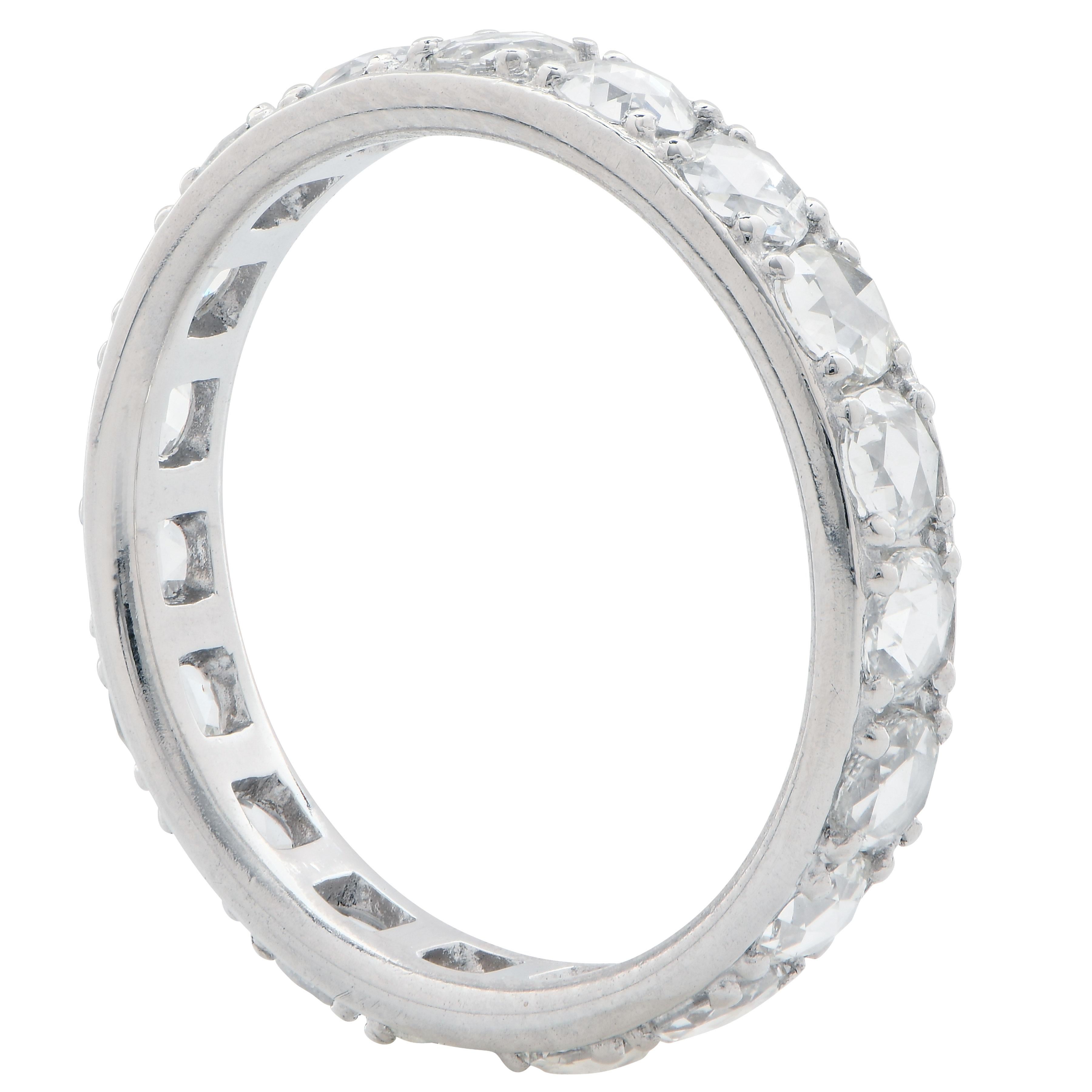 Femenino o masculino Anillo de diamantes Tiffany Metro en venta