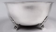 Tiffany Midcentury Modern Bowl in Classic Palmette Pattern