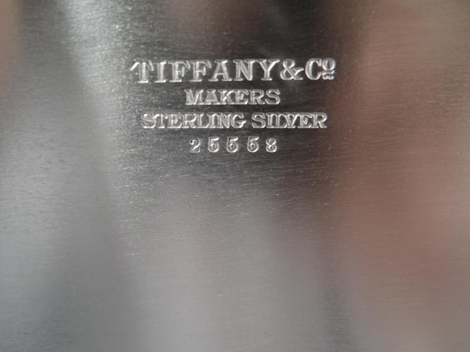 Tiffany Mid-Century Modern Large & Heavy Sterling Silver Tray 2