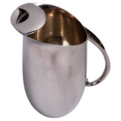 Tiffany Midcentury Modern Sterling Silver Bar Pitcher