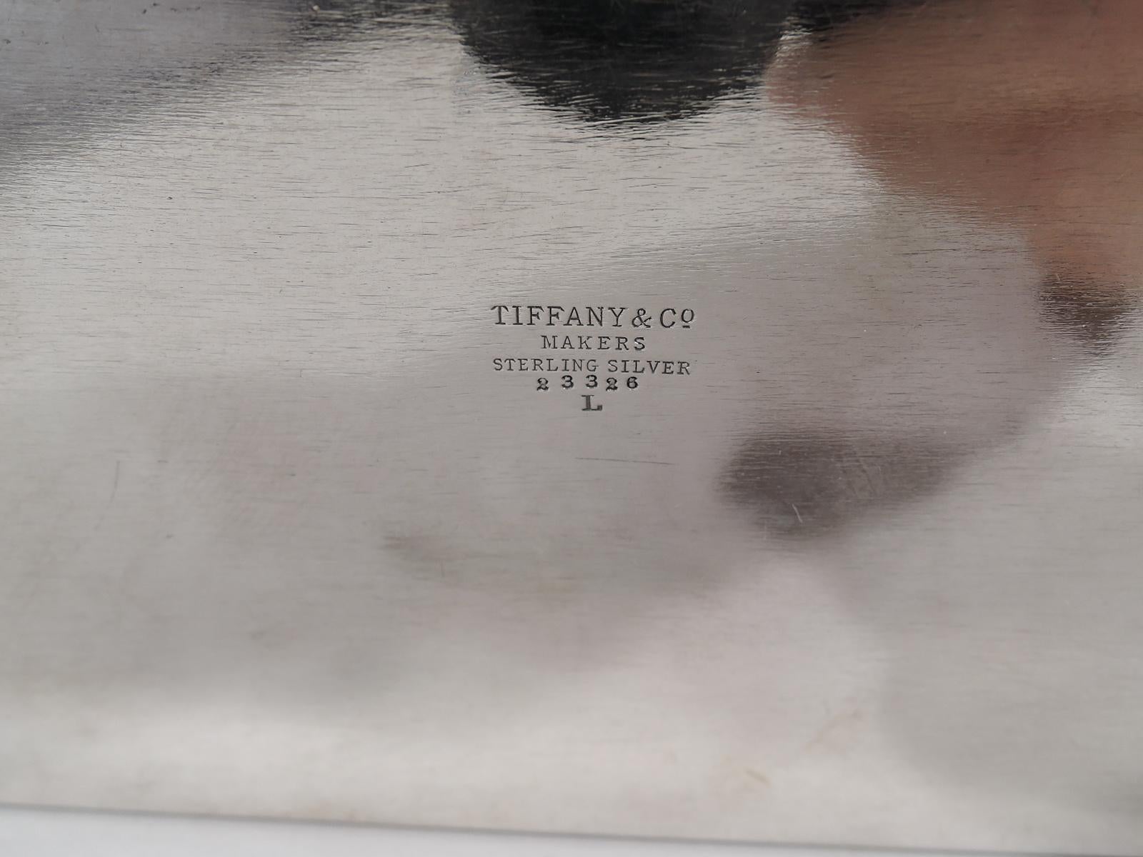 American Tiffany & Co. Midcentury Modern Sterling Silver Box