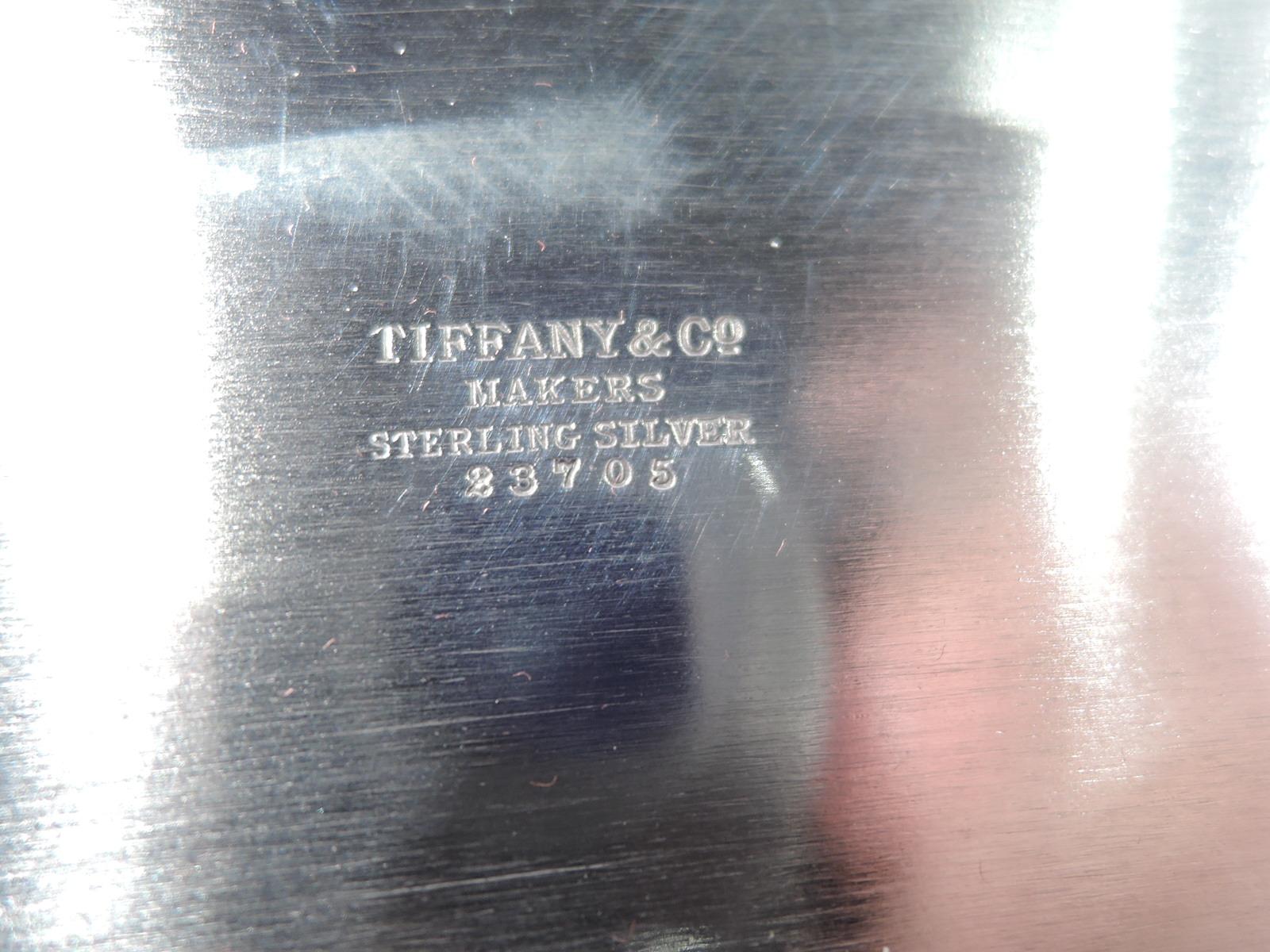 North American Tiffany Midcentury Modern Sterling Silver Box