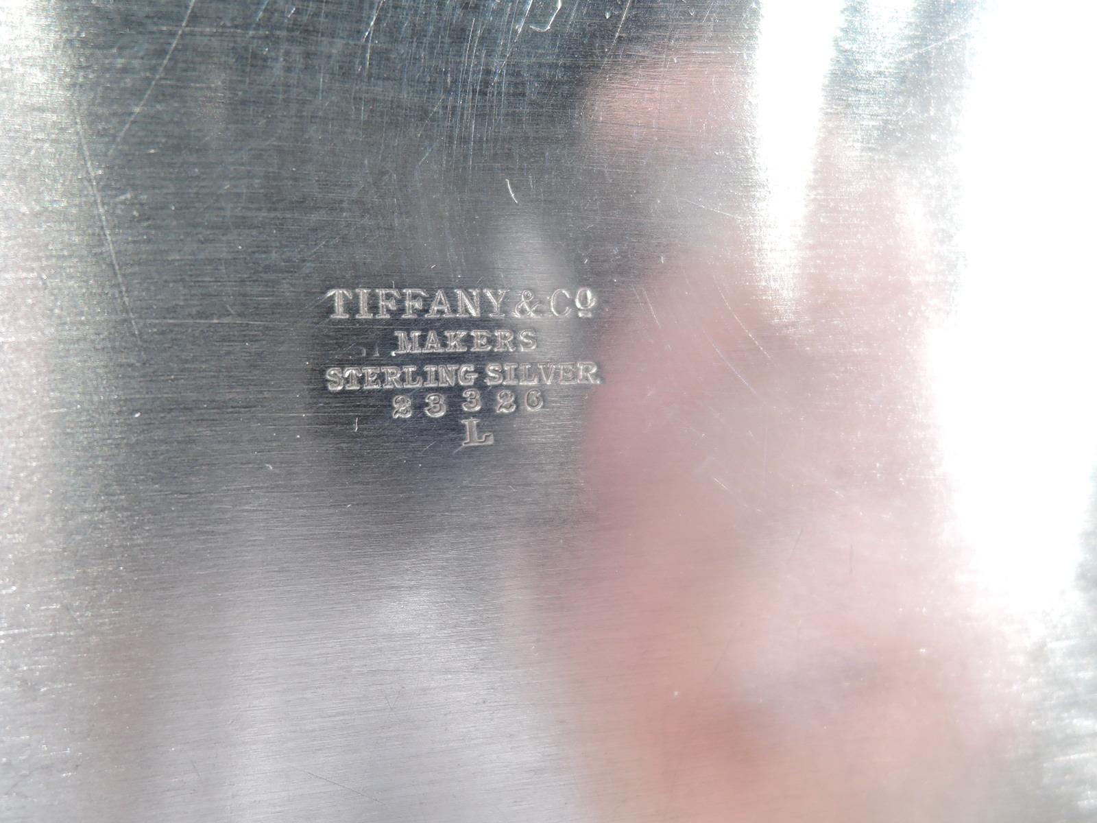 Tiffany Mid-Century Modern Sterling Silver Box In Excellent Condition In New York, NY
