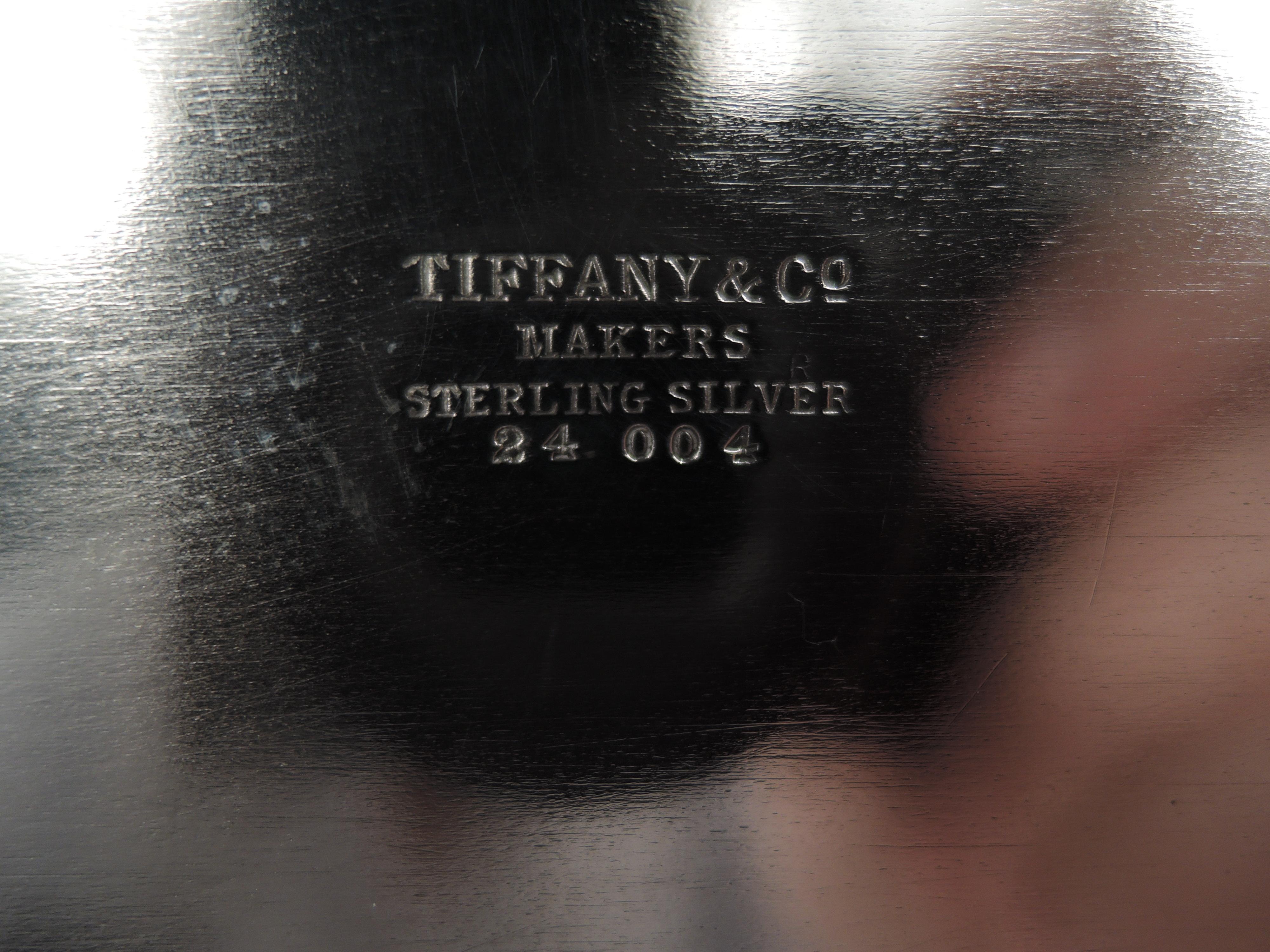 Tiffany Midcentury Modern Sterling Silver Box (amerikanisch) im Angebot