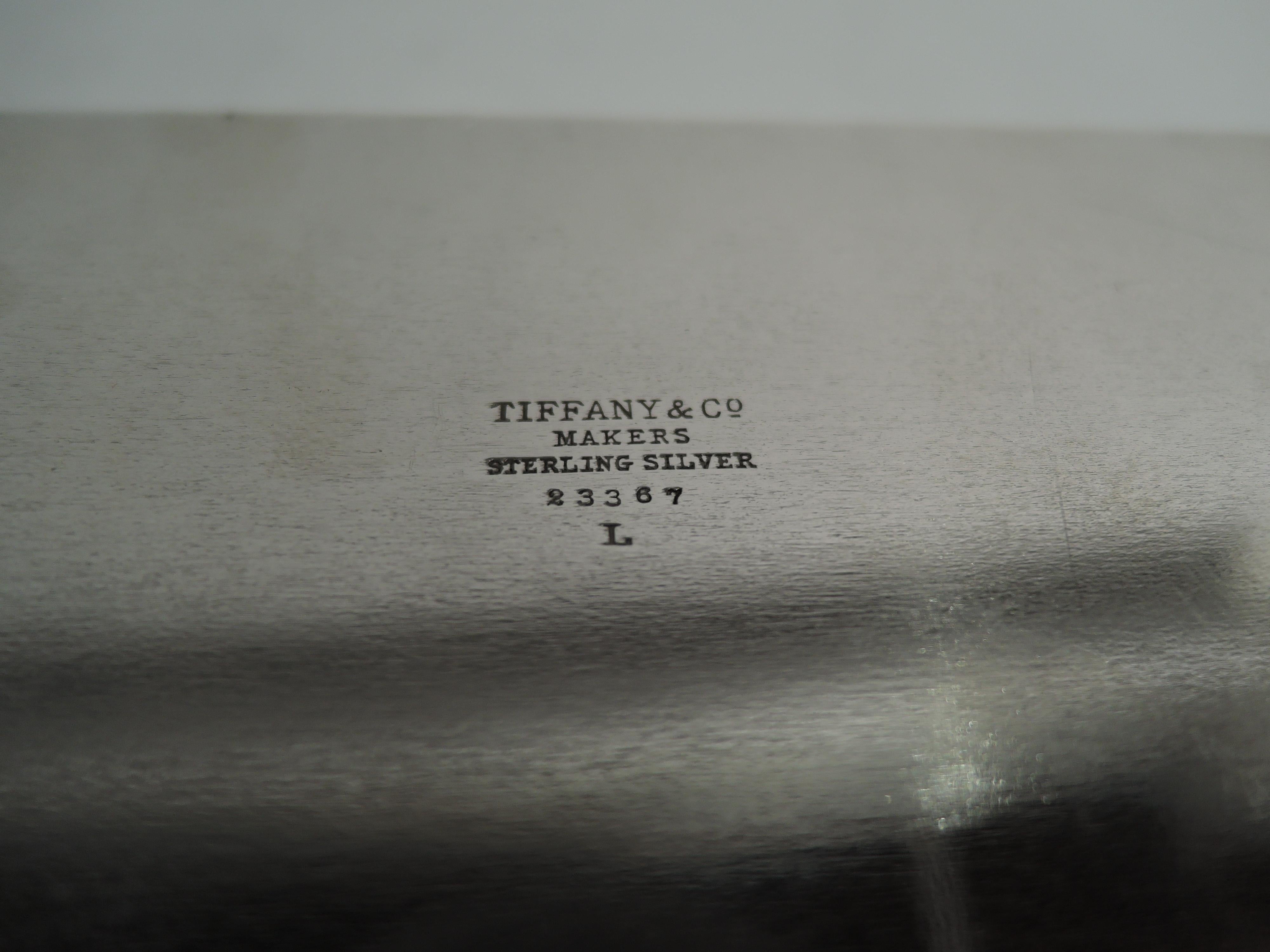 Tiffany Midcentury Modern Sterling Silver Box (amerikanisch) im Angebot