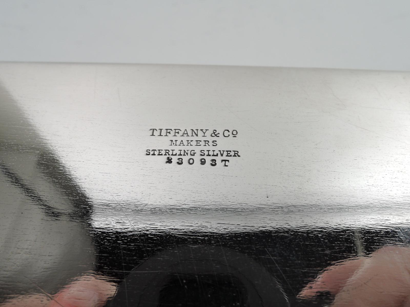 20th Century Tiffany Midcentury Modern Sterling Silver Box