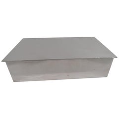 Tiffany & Co. Midcentury Modern Sterling Silver Box