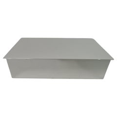 Tiffany & Co. Mid-Century Modern Sterling Silver Box