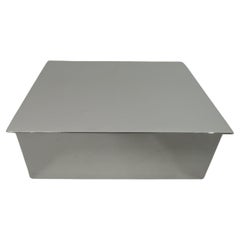 Tiffany Mid Century Modern Sterling Silver Box